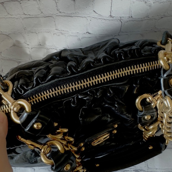 Marc Jacobs Black Quilted Leather Shoulder Bag with Dust Bag - Picture 9 of 16